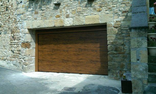 Fabrication de porte de garage, Issoire