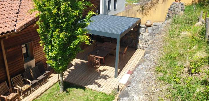 Pergolas design Clermont Ferrand