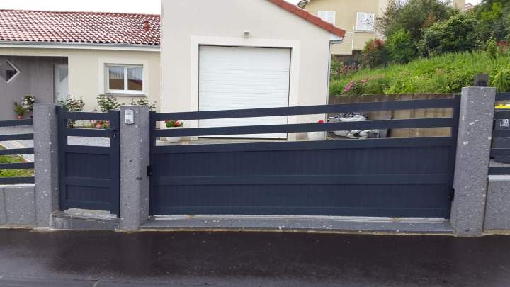 Portails en aluminium Clermont Ferrand