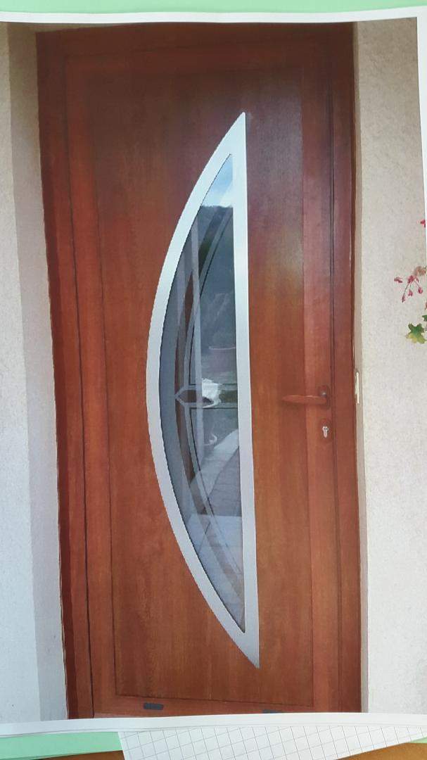 Porte d’entrée en bois Clermont Ferrand