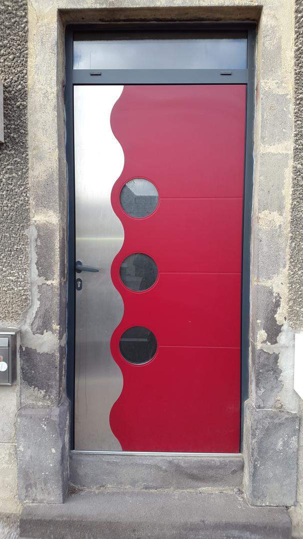 Porte d’entrée en bois Clermont Ferrand