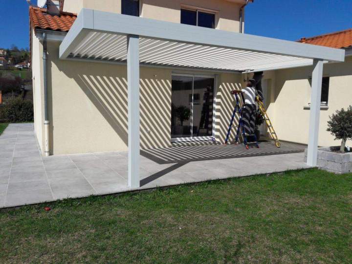 Porte de pergola aluminium Clermont Ferrand