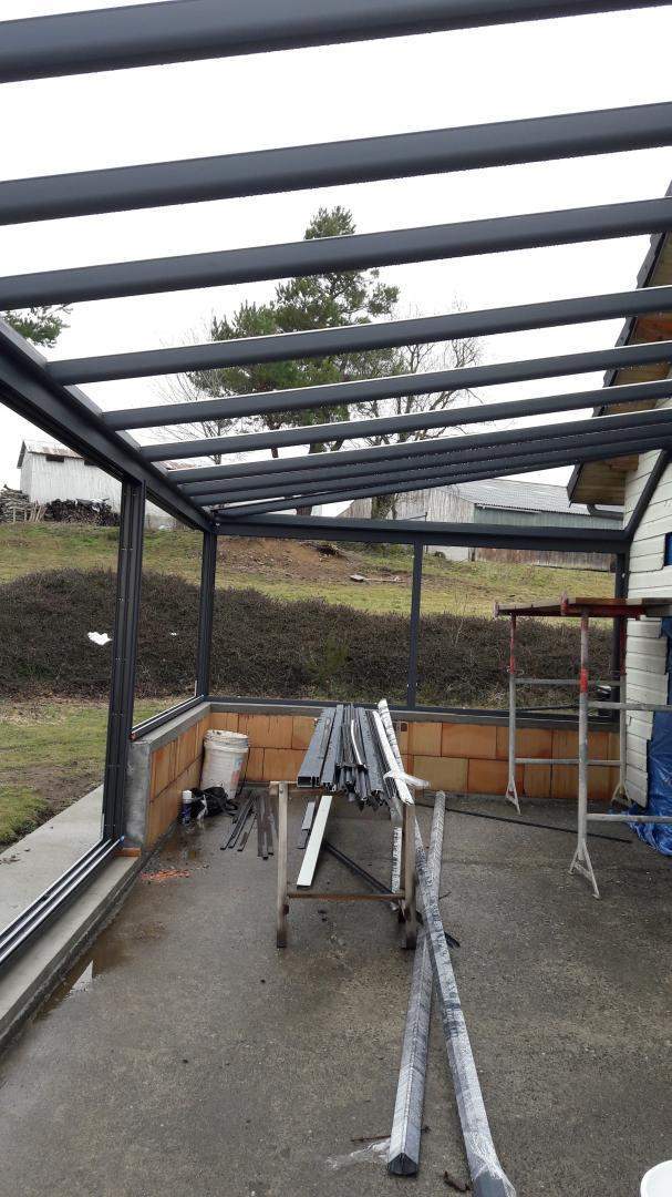 Véranda bois sur mesure Clermont Ferrand