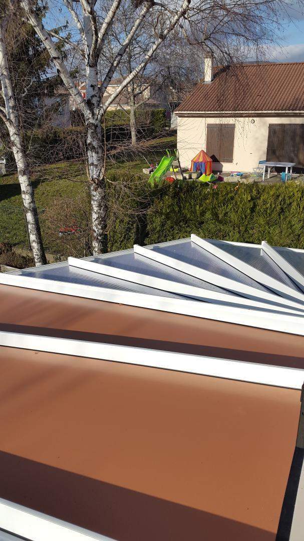Véranda sur mesure aluminium Clermont Ferrand